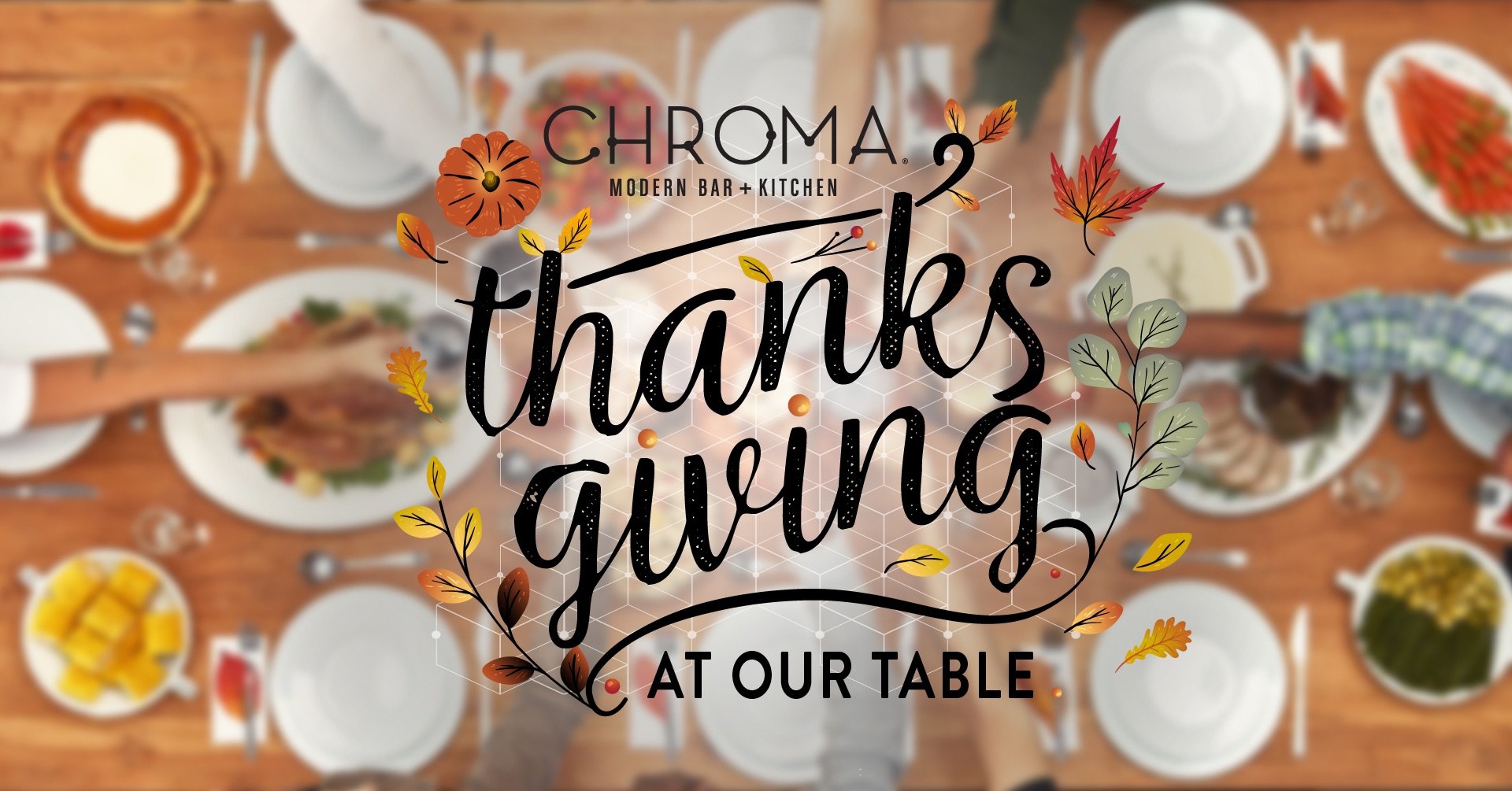 chroma thanksgiving graphic